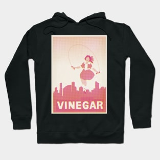 Skipping Girl Vinegar Vintage Screen Print Hoodie